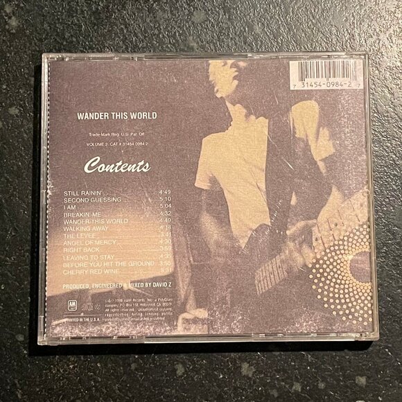 "Wander This World," Jonny Lang, 1998 CD - Picture 3 of 7